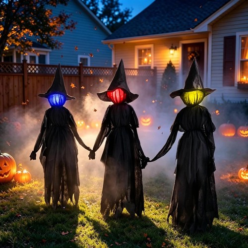 3pcs halloween witch - 3pcs,